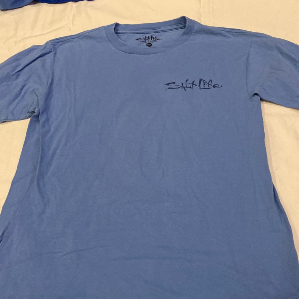 Salt, life boys blue T-shirt